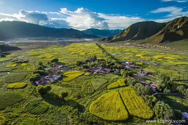 拉薩到林芝路線